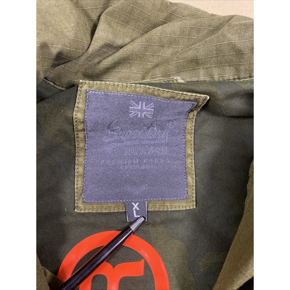 Superdry Jacket Men's Size XL Green Utility Military Field Army M65 Style - Picture 2 of 14